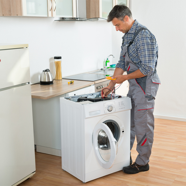 can you walk me through the steps of troubleshooting my washer issue in Winfield